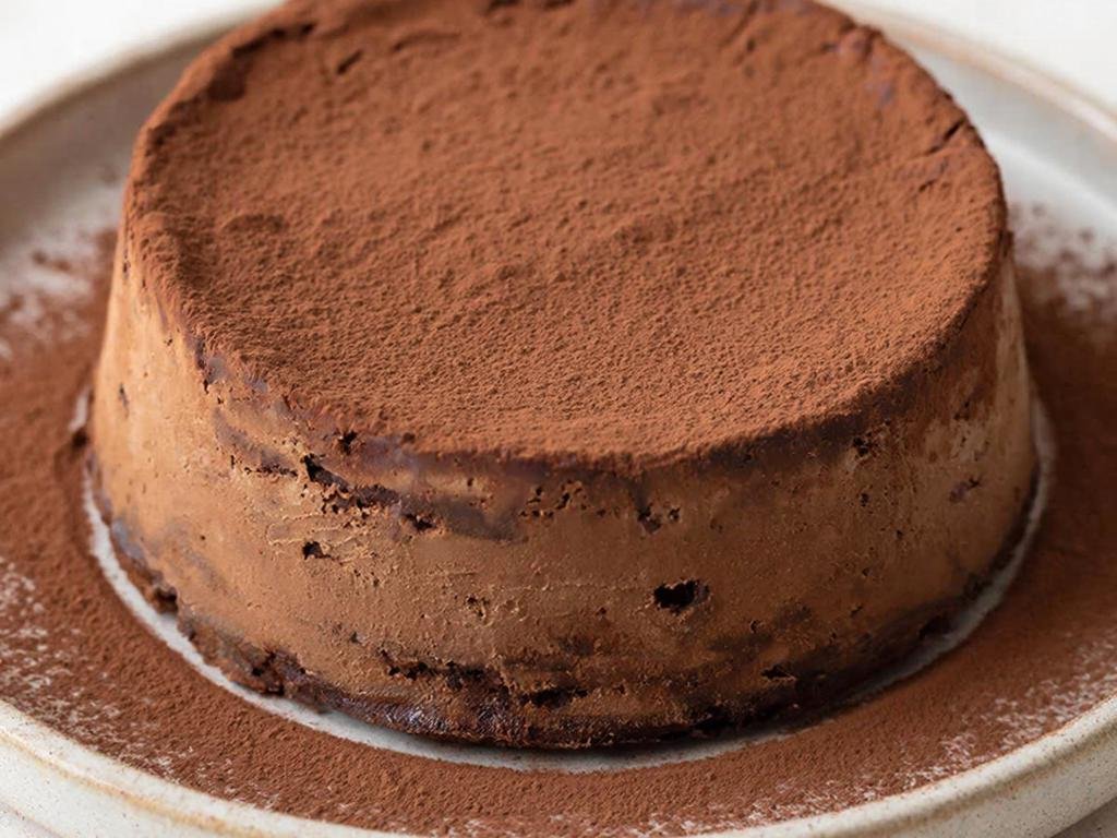 Шоколадный десерт из творога и какао